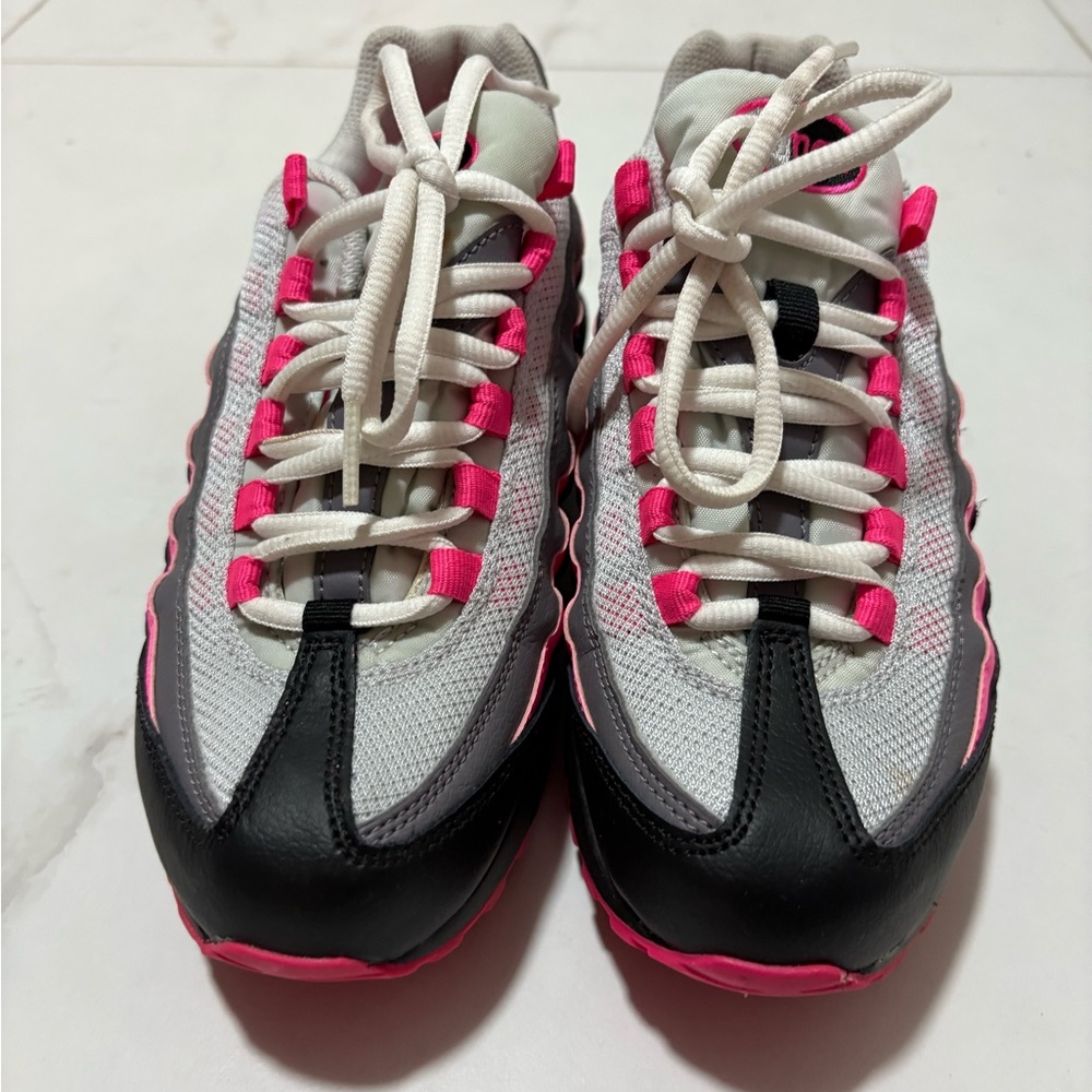 Nike Kids Sneakers - White, Pink, Black